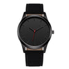 Relojio Large Dial Leather Watch