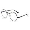 Unisex Classic Metal Frame Mirror Rounded Glasses - Zodeys