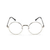Unisex Classic Metal Frame Mirror Rounded Glasses - Zodeys