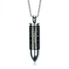 Engraved Lord's Prayer & Cremation Storage Bullet Necklace - Zodeys