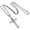 Corleone Goro Feather Cross Necklace - Zodeys