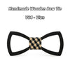 Engraved Butterfly Wooden Bow-tie - Zodeys