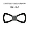 Engraved Butterfly Wooden Bow-tie - Zodeys