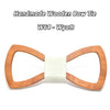 Engraved Butterfly Wooden Bow-tie - Zodeys