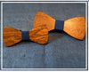 Engraved Butterfly Wooden Bow-tie - Zodeys