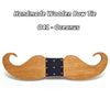 Handmade Mustache Wooden Bow Tie - Zodeys