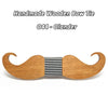 Handmade Mustache Wooden Bow Tie - Zodeys