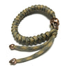 Dope Boy Nylon Braided Rope Skull Bracelet - Zodeys