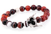 Whiz Kidd Banded Sardonyx Agate Beaded Bracelet - Zodeys