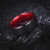 Dome Brushed Tungsten Carbide Zysto Ring - Zodeys