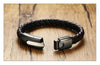 Constantino Braided Leather Magnetic Bracelet - Zodeys