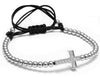 Beaded Cross Unisex Bracelet [4 Variants] - Zodeys