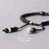 Yin Yang Coconut Shell & Tagua Nut Beaded Bracelet - Zodeys