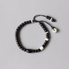 Yin Yang Coconut Shell & Tagua Nut Beaded Bracelet - Zodeys