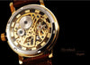 Hand Wind Ultra Thin Leather Skeleton Watch - Zodeys