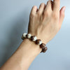 Bodhi Seed Carved Lotus Flower Bracelet - Zodeys