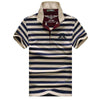 Men's Striped Fitted Polo Shirt - Zodeys