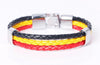 Unisex Germany Flag Leather Bracelet - Zodeys