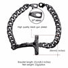 Cuban Link Jesus Crucifix Bracelet - Zodeys