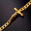 Cuban Link Jesus Crucifix Bracelet - Zodeys