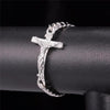 Cuban Link Jesus Crucifix Bracelet - Zodeys