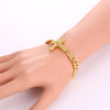 Cuban Link Jesus Crucifix Bracelet - Zodeys