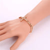 Cuban Link Jesus Crucifix Bracelet - Zodeys