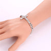 Cuban Link Jesus Crucifix Bracelet - Zodeys