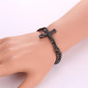 Cuban Link Jesus Crucifix Bracelet - Zodeys
