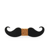 Handmade Mustache Wooden Bow Tie - Zodeys